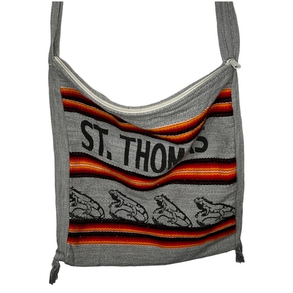 Vintage St. Thomas‎ Long Shoulder Bag - Picture 2 of 4